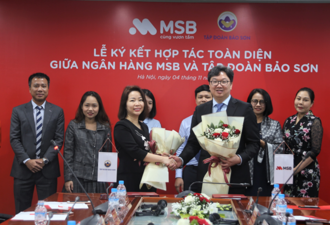 Tập đoàn Bảo Sơn ký kết hợp tác toàn diện cùng Ngân hàng MSB